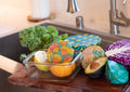 Beeswax Food Wrap - Sunrise Shell Print 7