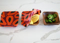 Beeswax Wrap Bulk Roll - Purple Papaya Print 9