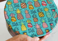 Beeswax Wrap Bulk Roll - Pineapple Print 7
