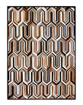 MISSONI – Abstract Patterned Bedroom Cowhide Rug 2