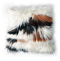 Mixed Natural Goatskin Pillow 4