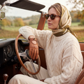 CD4378 (camel) - Women's sporty Italian leather driving gloves 5
