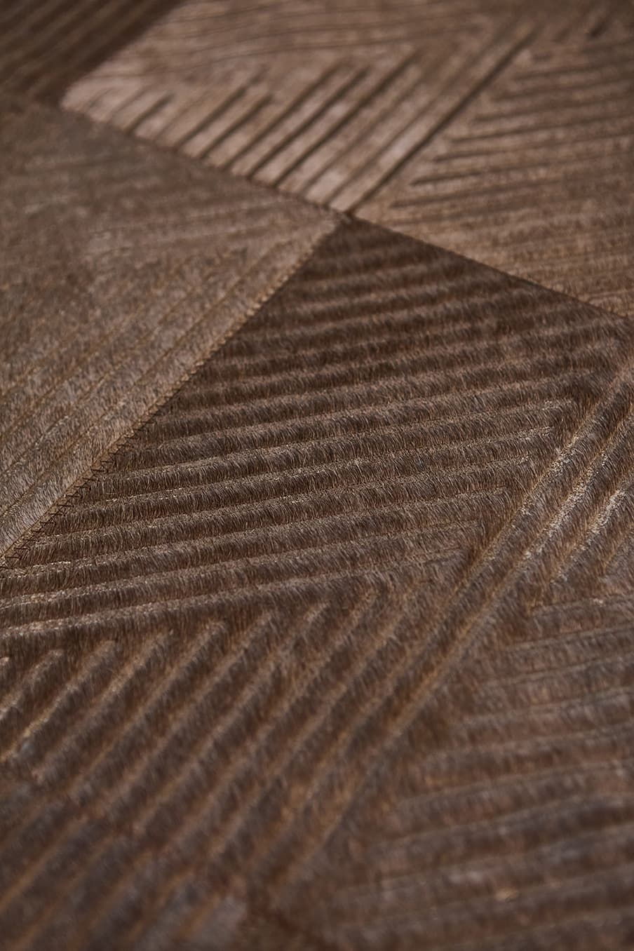 Mood Lasered - Cowhide Living Room Rug