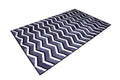 MULTI HERRINGBONE – Chevron Patchwork Cowhide Rug 4