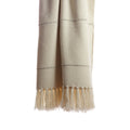 Grey Multi Striped Throw Blanket 2
