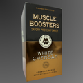 Muscle Boosters White Cheddar Box - Organic Grass-Fed Whey Protein Isolate (10 Single Serve Packs) 6