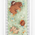 Enchanted Meadow Standard Size Crib Sheet 2