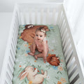 Enchanted Meadow Standard Size Crib Sheet 5