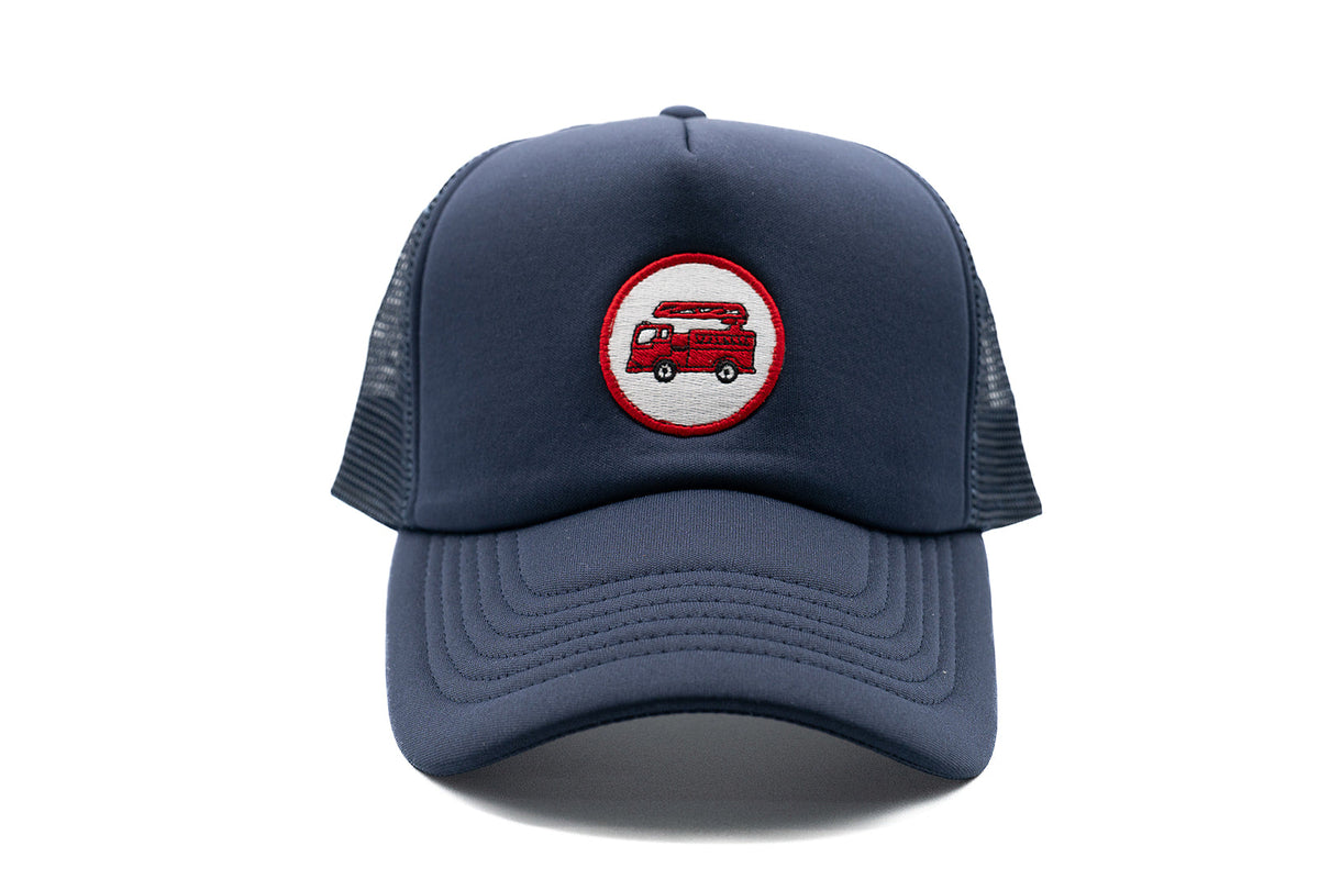 Firetruck Patch Trucker Hat