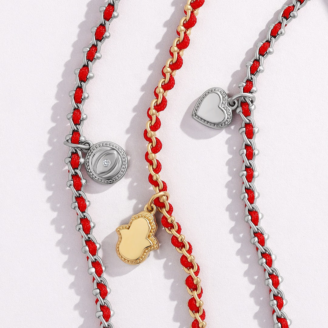 Sacred Vision Red String Evil Eye Bracelet