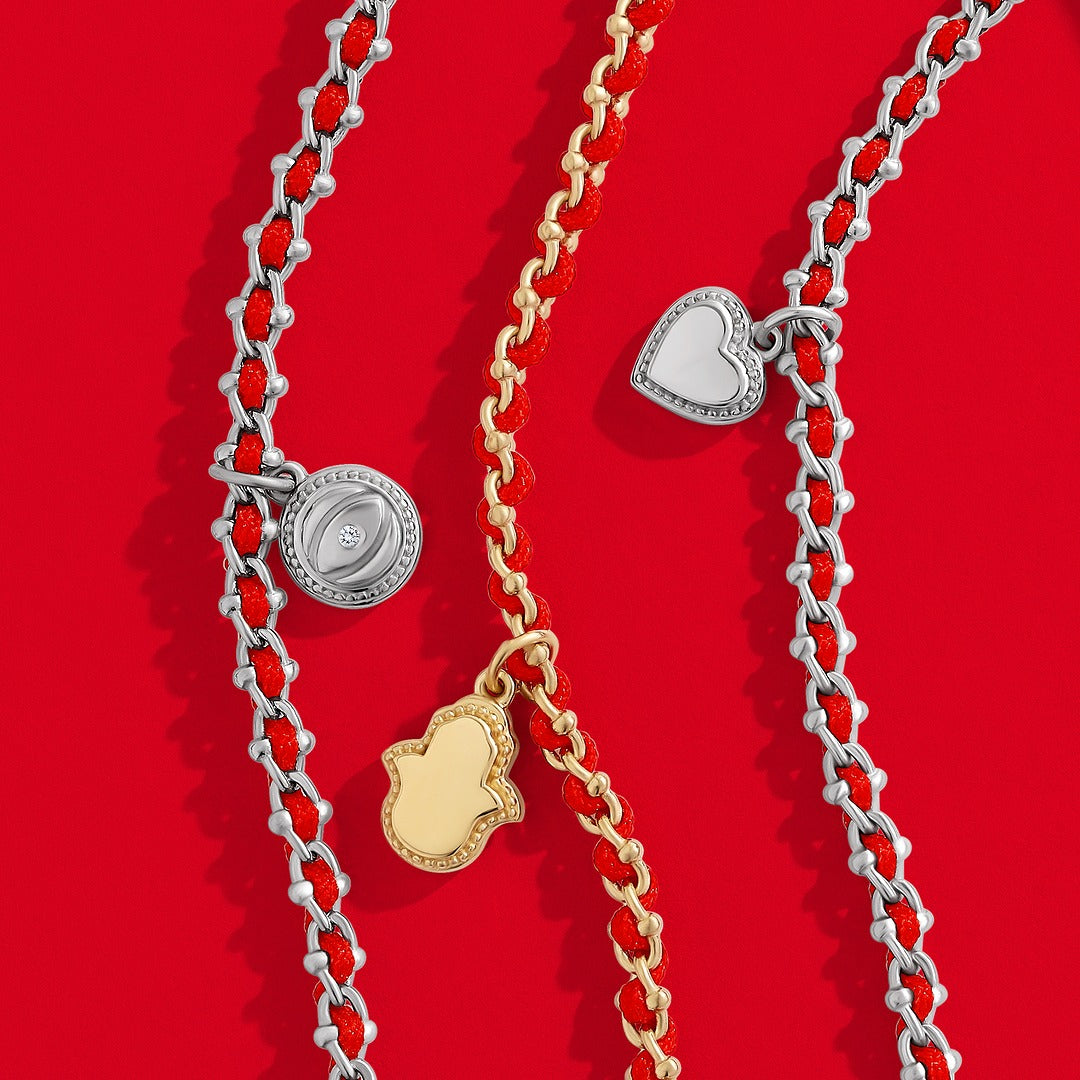 Sacred Vision Red String Evil Eye Bracelet