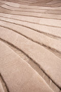 OMBRÉ – Custom Made Shearling and Cowhide Rug 3