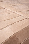 OMBRÉ – Custom Made Shearling and Cowhide Rug 5
