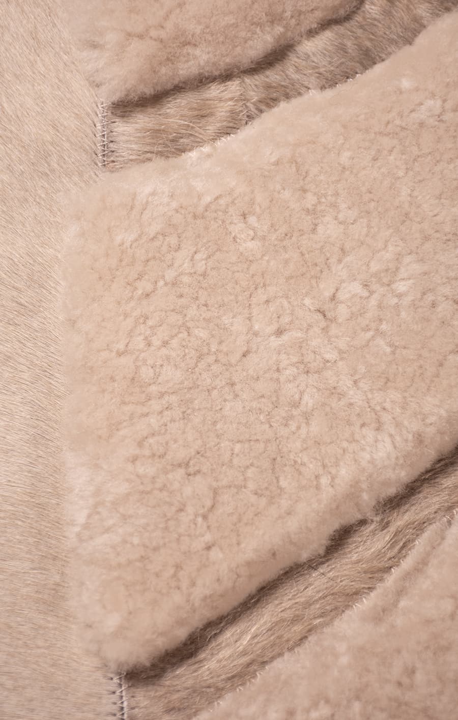 OMBRÉ – Custom Made Shearling and Cowhide Rug – view 8