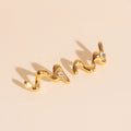 Wave Whisper Stud Earrings 3