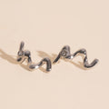 Wave Whisper Stud Earrings 9