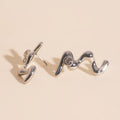 Wave Whisper Stud Earrings 7