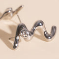 Wave Whisper Stud Earrings 6