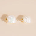 Jumbo Shell Super Chunky Huggie Hoop Charms 2