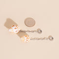 Mini Seashell Dangle Huggie Hoop Charms 10