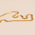 Dainty Box Chain Necklace (20") 2