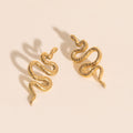 Jumbo Snake Stud Earrings 3
