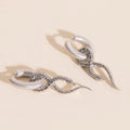 Snake Chunky Huggie Hoop Charms 5