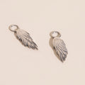 Wing Chunky Huggie Hoop Charms 6