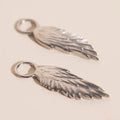 Wing Chunky Huggie Hoop Charms 5
