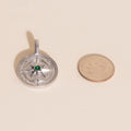 Crystal Compass Necklace Charm 10