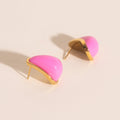 Color Pop Tear Drop Stud Earrings 6