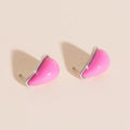 Color Pop Tear Drop Stud Earrings 7