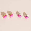 Color Pop Tear Drop Stud Earrings 10