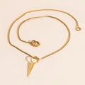 Oversized Spike Necklace Charm 4