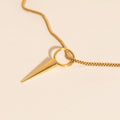Oversized Spike Necklace Charm 3