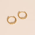 Chain Huggie Hoop Earrings 2