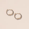 Chain Huggie Hoop Earrings 6