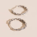 Chain Huggie Hoop Earrings 5