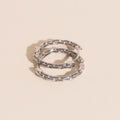Chain Huggie Hoop Earrings 4