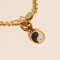 Yin & Yang Necklace Charm 4