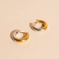 Titanium Chunky Rounded Huggie Hoop Earrings - FeatherTUFF™ 10