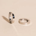 O.G. Smooth Huggie Hoop Earrings 3