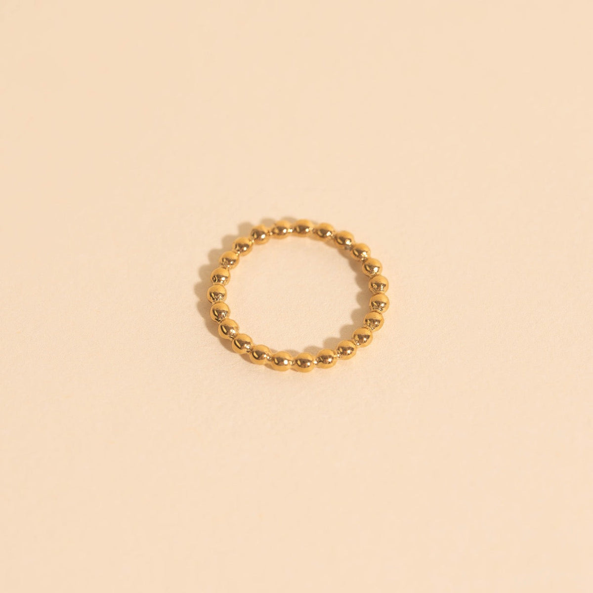 Beaded Circle Necklace Extender Charm