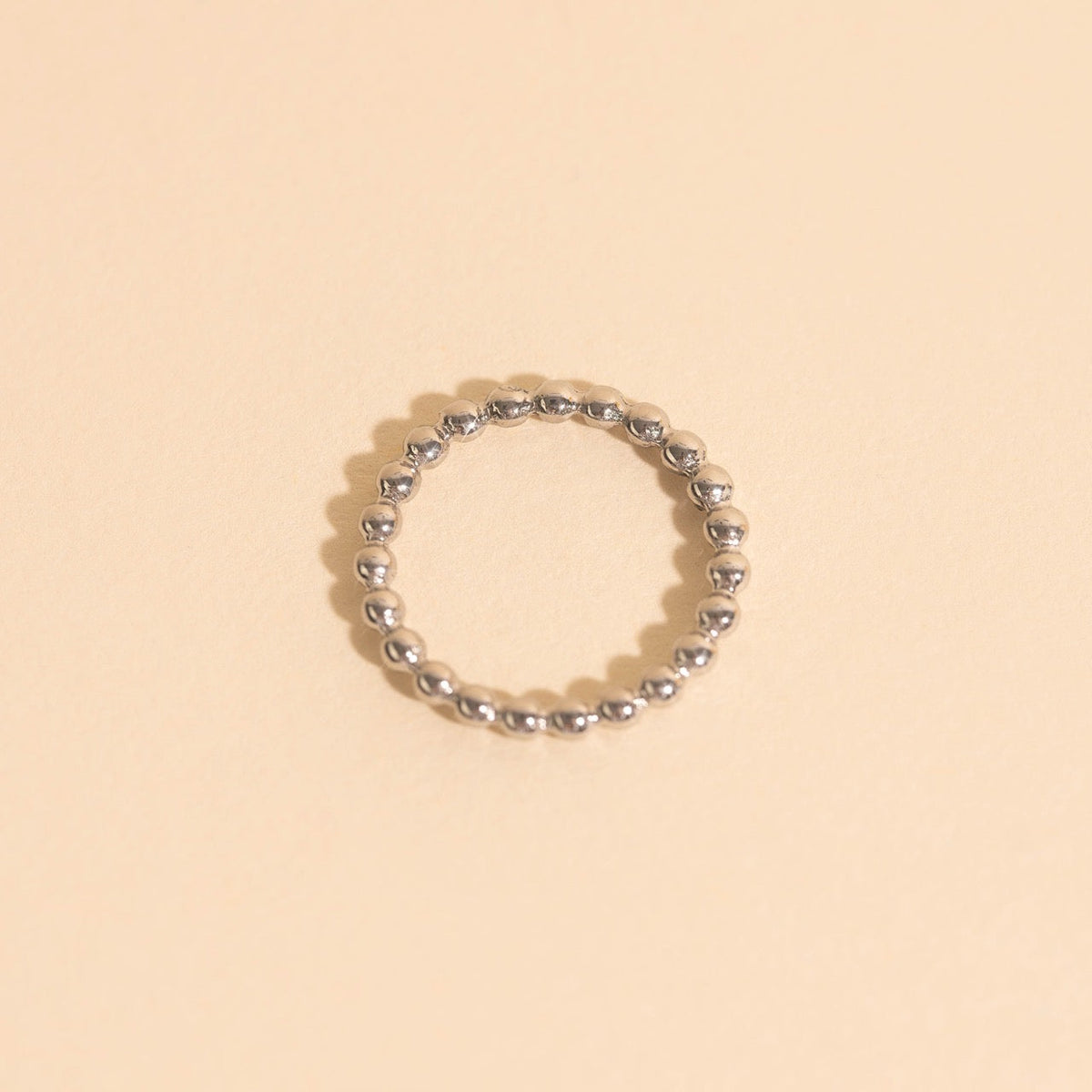 Beaded Circle Necklace Extender Charm