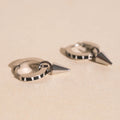 Spike Huggie Hoop Charms 6