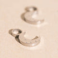 Moon Huggie Hoop Charms 3