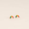 OG Rainbow Stud Earrings 2