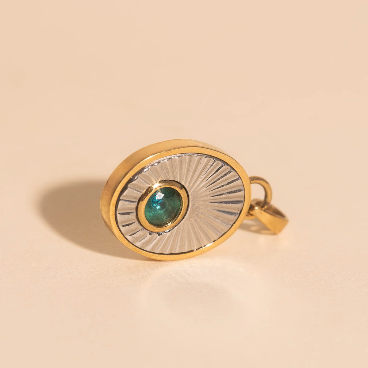 March Birthstone Necklace Charm