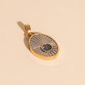 September Birthstone Necklace Charm 3