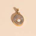 October Birthstone Necklace Charm 1
